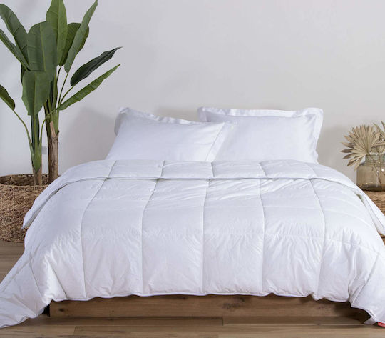 Nef-Nef Homeware Υπέρδιπλο 220x240εκ. Microfiber Λευκό