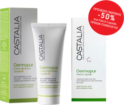 Castalia Creme Matifiante Teintee & Dermopur Patch Liquide
