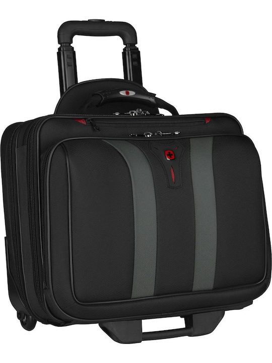 Wenger Granada Τσάντα Laptop 17" με Ροδάκια Μαύρη