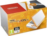 Nintendo 2DS XL White & Orange