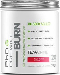 PhD Nutrition Pre-Wkt Burn 200gr Fruit Punch
