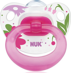 Nuk Classic Happy Days Φούξια 6-18m 1τμχ
