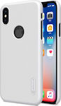 Nillkin Super Frosted Logo Cut Λευκό (iPhone X/Xs)