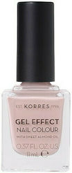 Korres Gel Effect Gloss Nail Polish Long Wearing 32 Cocoa Sand 11ml