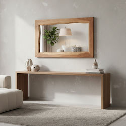 Woodwell Natal Ορθογώνιος Καφέ 80x140cm