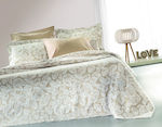 Guy Laroche Ibis Κουβέρτα Βαμβακερή Υπέρδιπλη 230x260 Latte