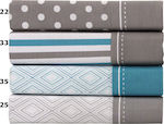 Anna Riska Πάπλωμα Υπέρδιπλο 220x240 Mix & Match Stripe 33