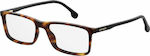 Carrera Men's Acetate Prescription Eyeglass Frames Brown Tortoise 175 086