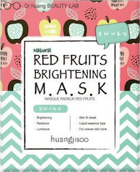 Huangjisoo Fruit Brightening Sheet 5τμχ
