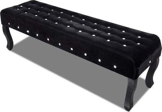 Ταμπουρέ Μαύρο 160x45x48εκ.