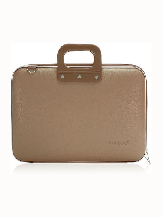 Bombata Classic Τσάντα Ώμου / Χειρός 15.6" Taupe