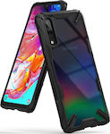 Ringke Fusion X Back Cover Σιλικόνης Μαύρο (Galaxy A70)
