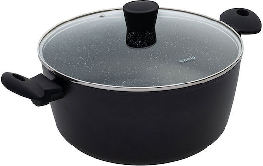 Estia Magma Βαθιά Κατσαρόλα από Αλουμίνιο 6.8lt / 28cm