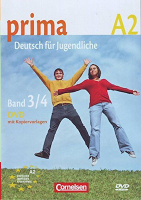 PRIMA A2 BANDE 3/4 DEUTSCH FUR JUGENDLICHE DVD