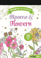 RELAX ART (20ΚΑΡΤΕΣ) BLOOMS & FLOWERS