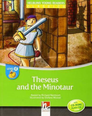 YOUNG READERS THESEUS AND THE MINOTAUR - READER + AUDIO CD / CD-ROM (YOUNG READERS D)
