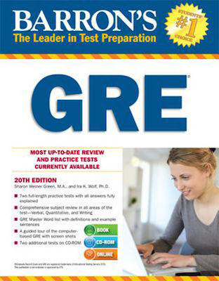 Barron's GRE 20th edition Book +CD