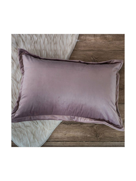 Teoran Възглавница за диван Velvet 12 Пурпурен 30x50см.