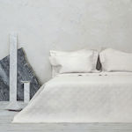 Nima Νυφικό Κουβερλί Σετ 7τμχ Florence Ecru 240x260