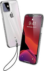 Baseus Transparent Key Silicone Back Cover with Strap Transparent (iPhone 11)