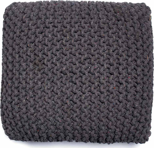 Σκαμπό Dexter Coal 45x45x20cm