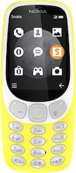 Nokia 3310 2017 Dual SIM (16MB) Mobil cu Buton (Engleză) Galben