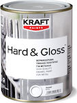 Kraft Βερνικόχρωμα Hard Gloss 0.75lt Μπλε Μυκόνου