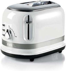Ariete Prăjitor de pâine 2 sloturi 815W Alb