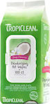 Tropiclean Deodorizing Pet Wipes Deep Cleaning