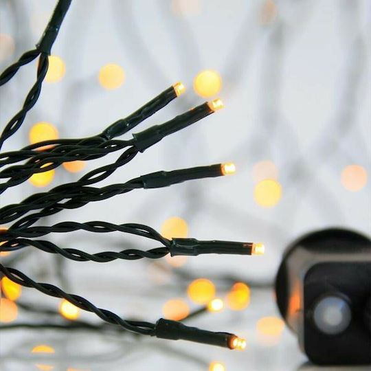 300 Λαμπάκια LED 15μ. Θερμό Λευκό σε Σειρά