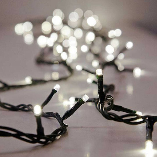 240 Λαμπάκια LED 11.95μ. Ψυχρό Λευκό σε Σειρά