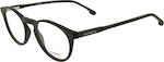 Carrera Men's Acetate Prescription Eyeglass Frames Black 255 003