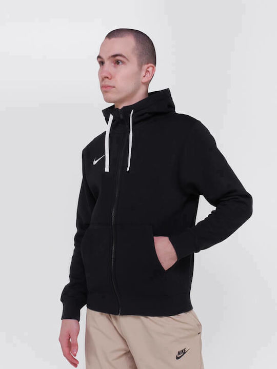 Nike Park 20 Herren Sweatshirt Jacke mit Kapuze und Taschen Schwarz