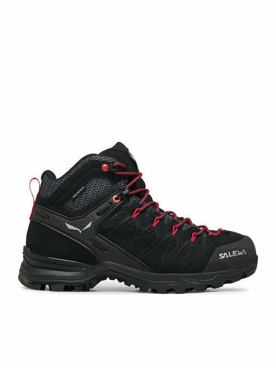 Salewa ALP Mate Mid Γυναικεία Ορειβατικά Μαύρα