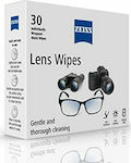 Zeiss Lens Wipes Eyewear Cleaning Wipes Anti-Fog & Anti-Static 30pcs