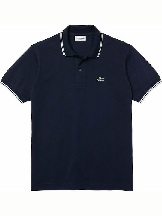 Lacoste Ανδρικό T-shirt Polo Navy