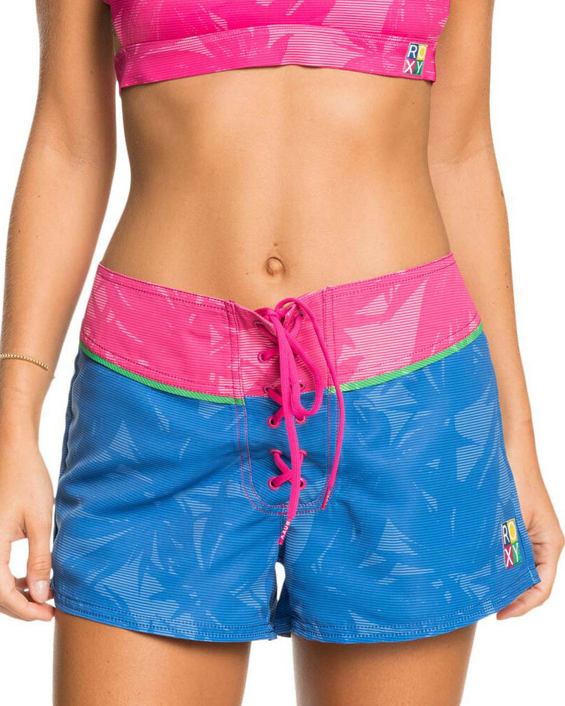 Roxy POP Surf Bikini Shorts Ψηλόμεσο Μπλε ERJBS03189 XWBB Skroutz gr