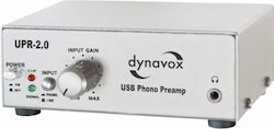 Dynavox USB-Phono UPR-2.0 Phono Preamp Ασημί