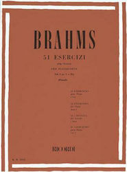 Ricordi Brahms 51 Exercises Vol.I für Klavier