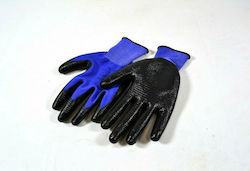 Sidirela Max Γάντια Εργασίας Νιτριλίου Μπλε