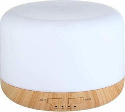 Andowl Led Συσκευή Αρωματοθεραπείας Υπερήχων με Χρονοδιακόπτη Λευκή Q-T62
