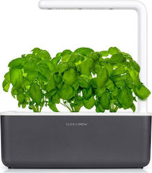Click and Grow The Smart Garden 3 Ζαρντινιέρα Πλαστική Γκρι
