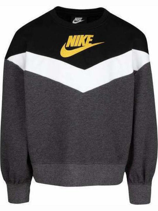 Nike Kids Sweatshirt Gray Go For Gold Crew