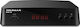 Telemax DVB-150 32-0150 Digitaler Mpeg-4 Empfänger Full HD (1080p) mit PVR (Aufnahme auf USB) Funktion Anschlüsse SCART / HDMI / USB