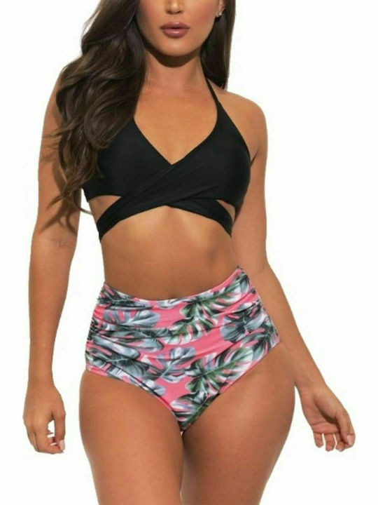 103505 Set Bikini Floral Ψηλόμεσο Skroutz gr