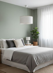 Megapap Alloy Pendant Light White 38x20x70cm