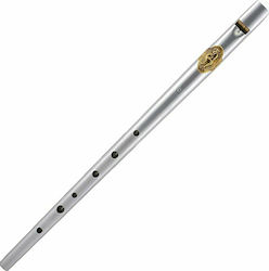 Clarke Tinwhistle Ιρλανδική Μεταλλική Φλογέρα Original Tinwhistle 200D Special Edition Ασημί