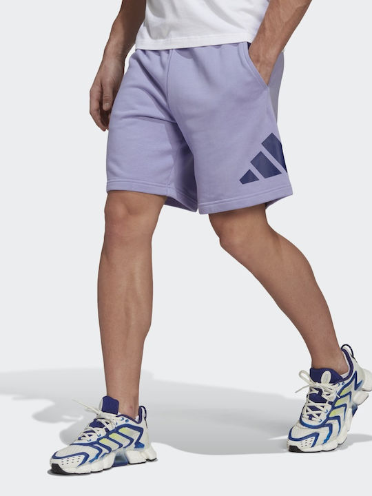 Adidas Future Icons Αθλητική Ανδρική Βερμούδα Light Purple
