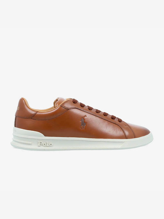 Ralph Lauren Heritage Court II Premium Sneakers Brown