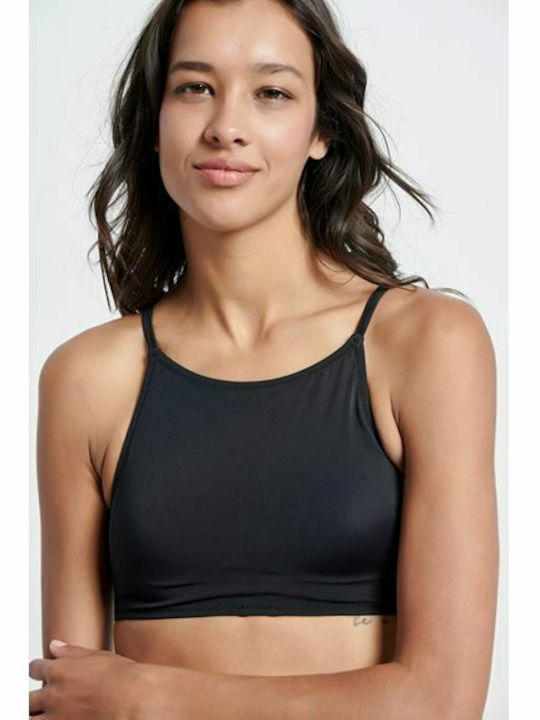 Superdry High Neck Bikini Top Μαύρο WS311462A 02A Skroutz gr